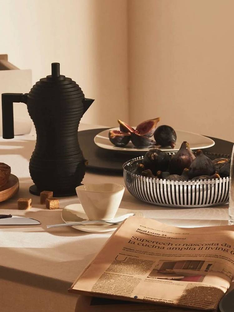 ALESSI/MDL02小鸡摩卡壶单阀手冲咖啡壶意式家用户外意大利铝合金 3