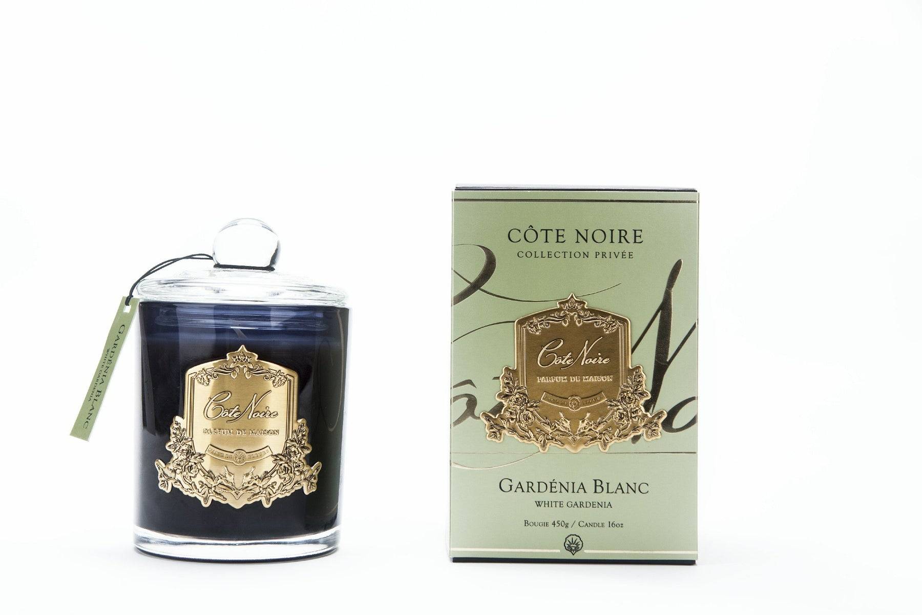 Cote Noire GMC45031 450g金标蜡烛白色栀子花