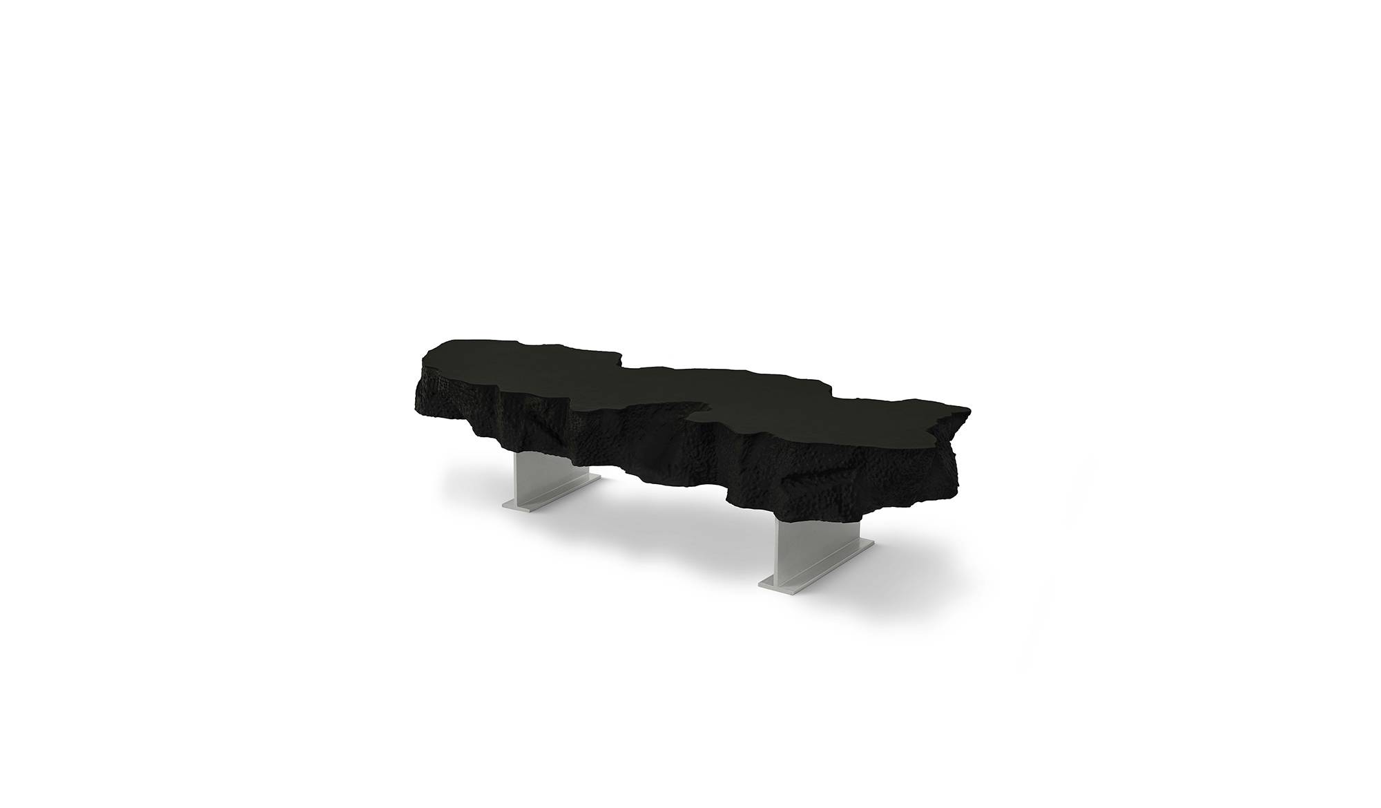 Gufram BROKEN BENCH BLACK长凳 餐椅