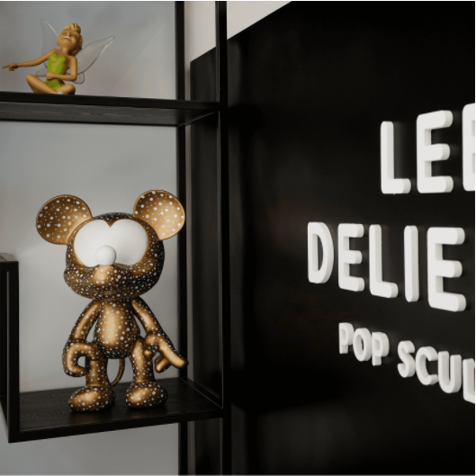 法国Leblon Delienne MICKEY SPARKLING 米奇 摆件装饰礼物 40 cm 3