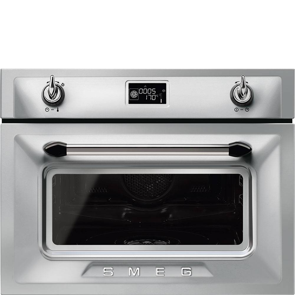Smeg 嵌入式蒸烤箱 SF4920VCX1