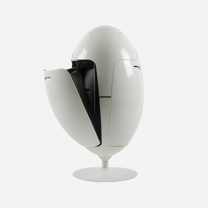 Soldi design  Ovetto Abs white  垃圾桶 2