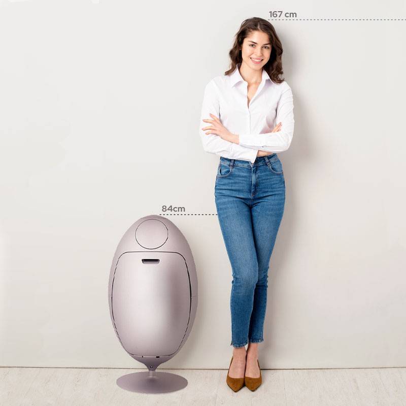 Soldi design  Ovetto Abs white  垃圾桶 5