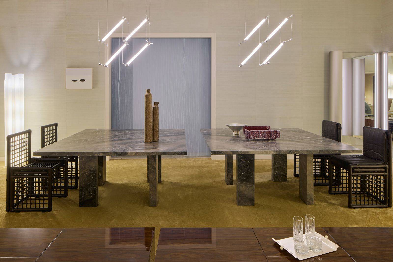 Tacchini Clockwise 书桌、玄关桌和餐桌 5
