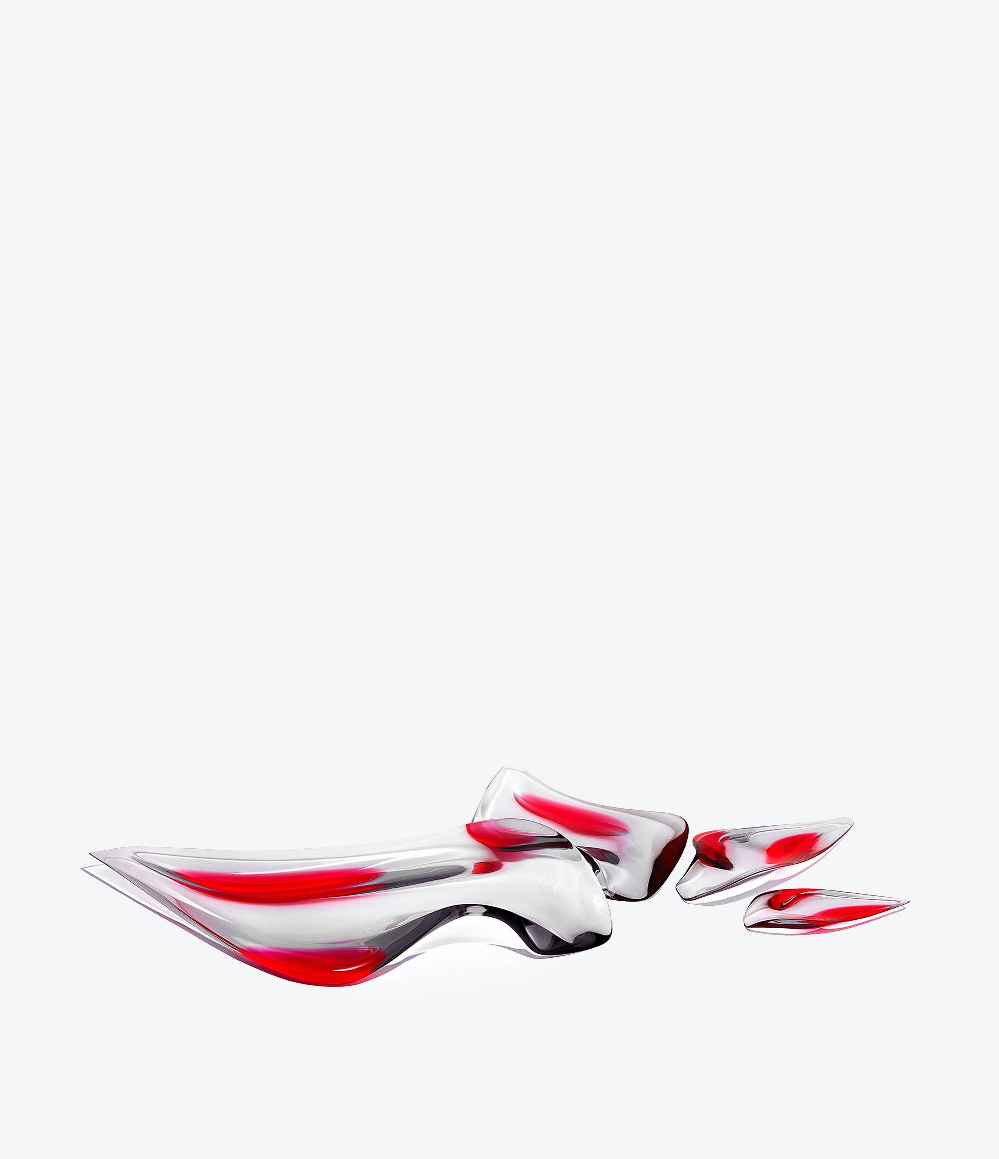 Zaha  Hadid Design AQUA PLATTER - SET OF 4造型盘套件 4