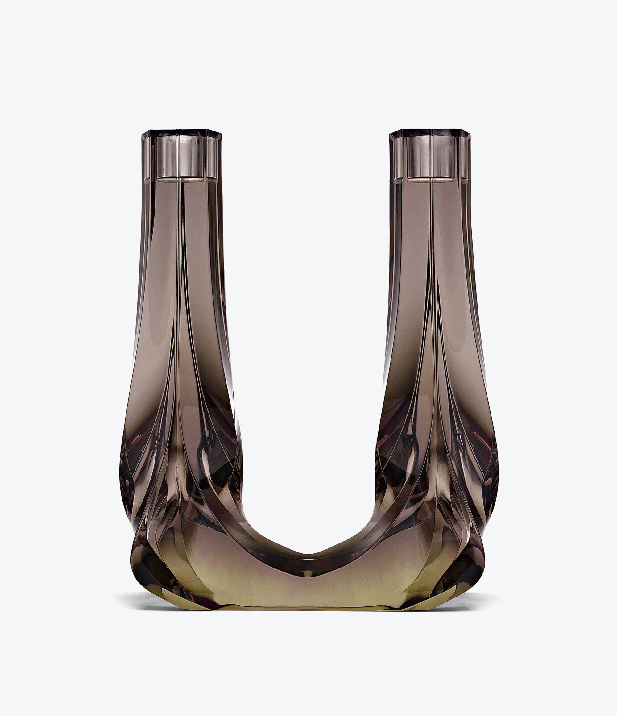 Zaha  Hadid Design BRAID DOUBLE CANDLE HOLDER - H 47.5 CM烛架