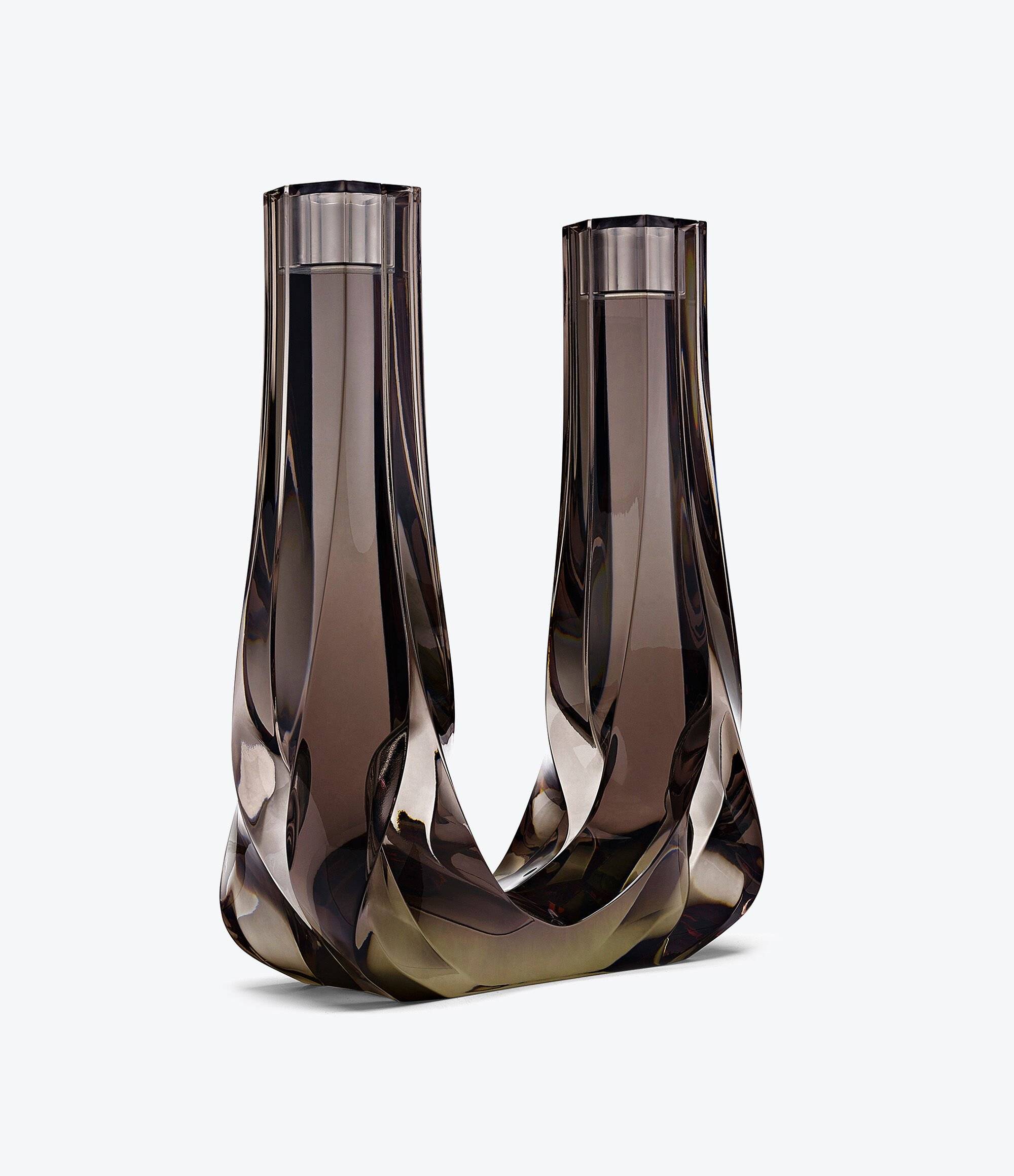 Zaha  Hadid Design BRAID DOUBLE CANDLE HOLDER - H 47.5 CM烛架 2