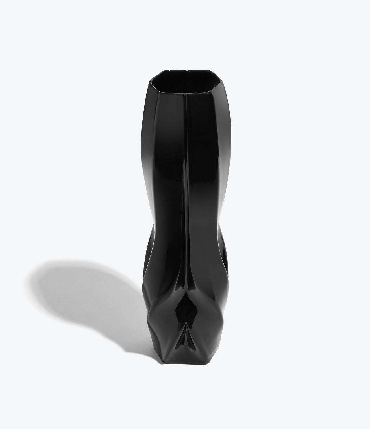 Zaha Hadid Design Braid编织系列大号花瓶黑色D16.1H37 cm