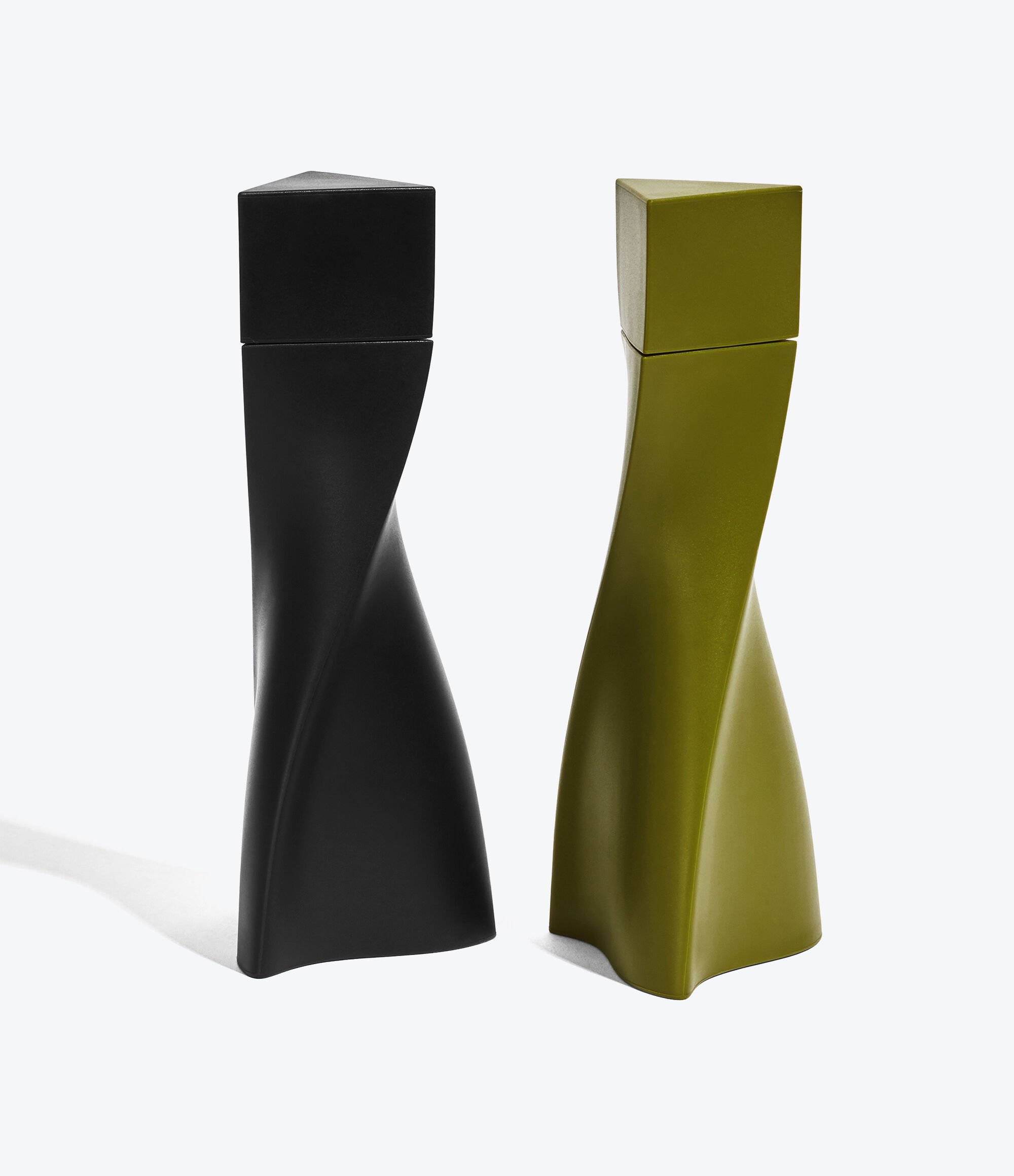 Zaha  Hadid Design DUO 调味料料盐磨器2件套 蓝色&amp;黑色D8.5H23.8cm 2
