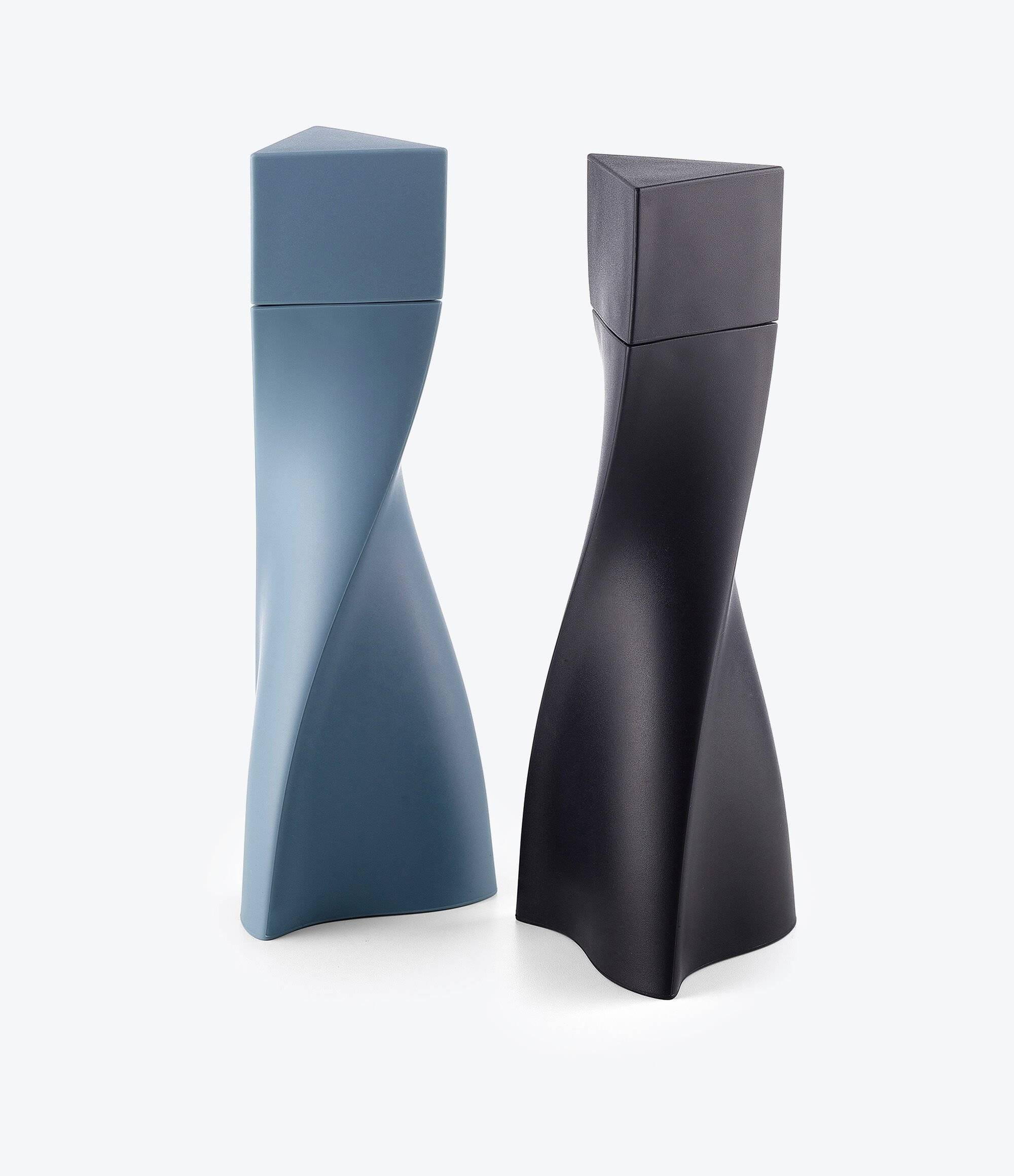 Zaha  Hadid Design DUO 调味料料盐磨器2件套 蓝色&amp;黑色D8.5H23.8cm