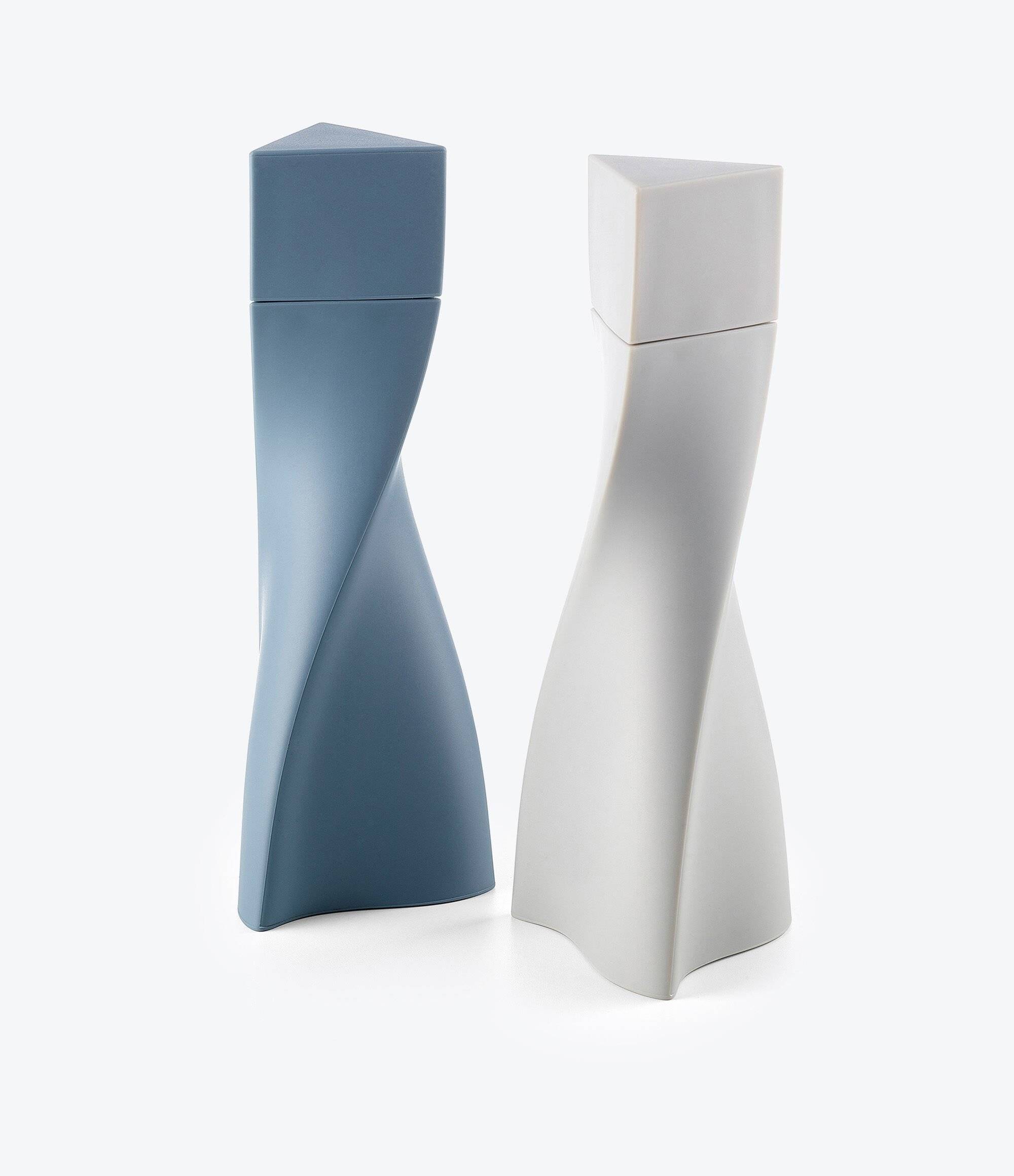 Zaha  Hadid Design DUO 调味料料盐磨器2件套 蓝色&amp;黑色D8.5H23.8cm 5