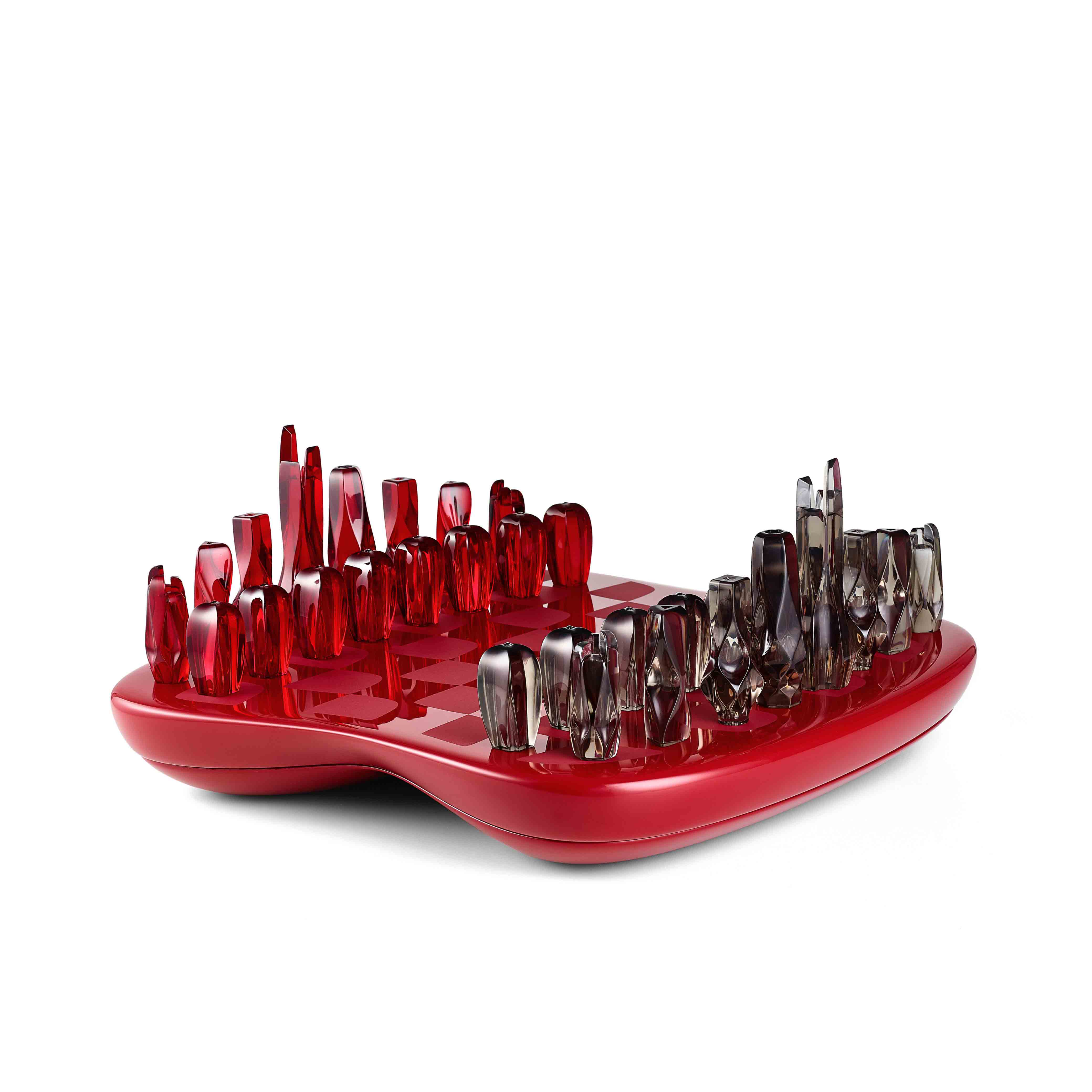 Zaha  Hadid Design Field Of Towers 高楼西洋棋套装（限量25件）红色Hcm