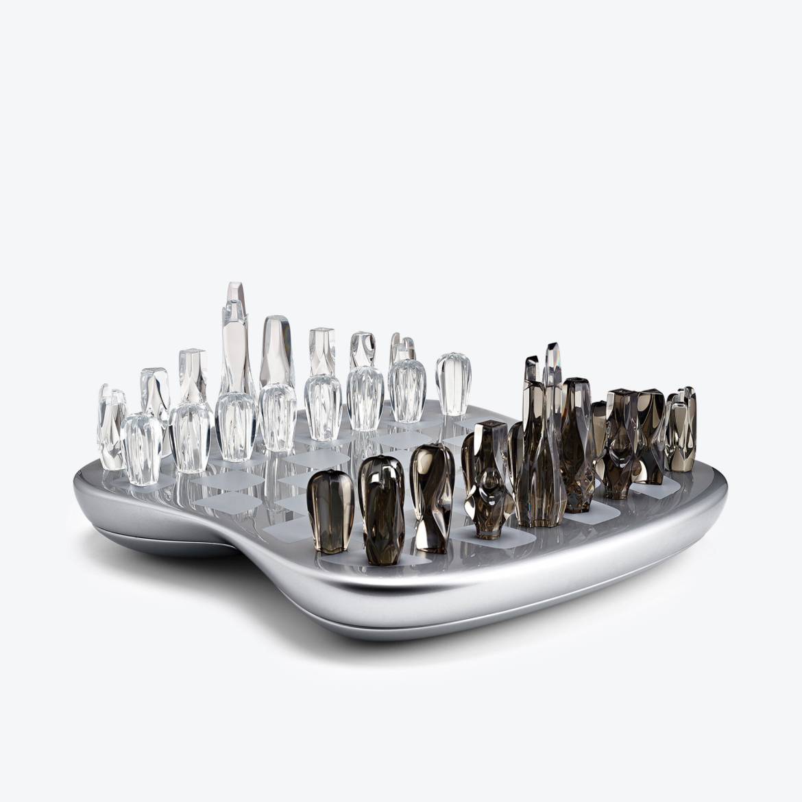 Zaha  Hadid Design Field Of Towers高楼西洋棋套装（限量100件）银色