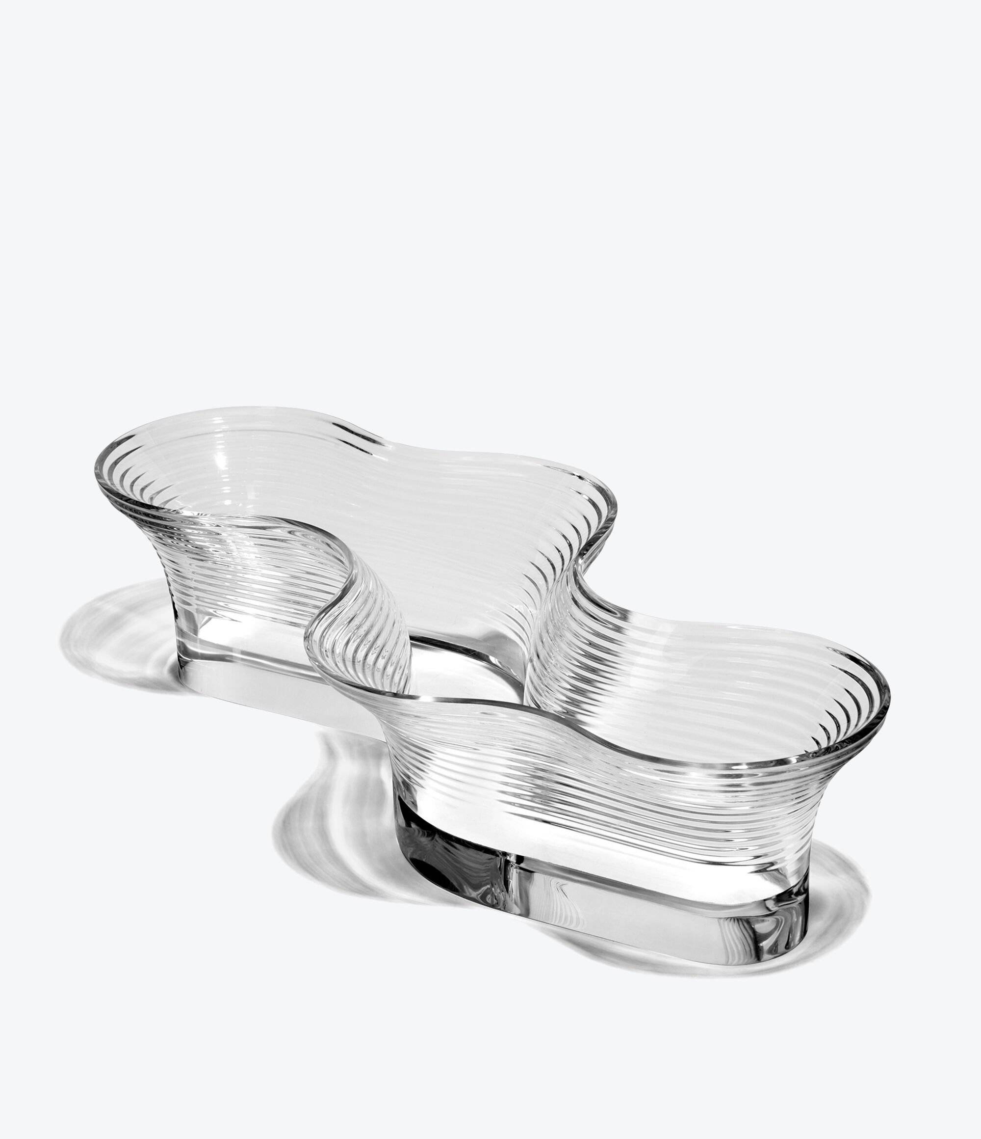 Zaha  Hadid Design NODE VESSEL - H 14 CM透明烟灰缸 2