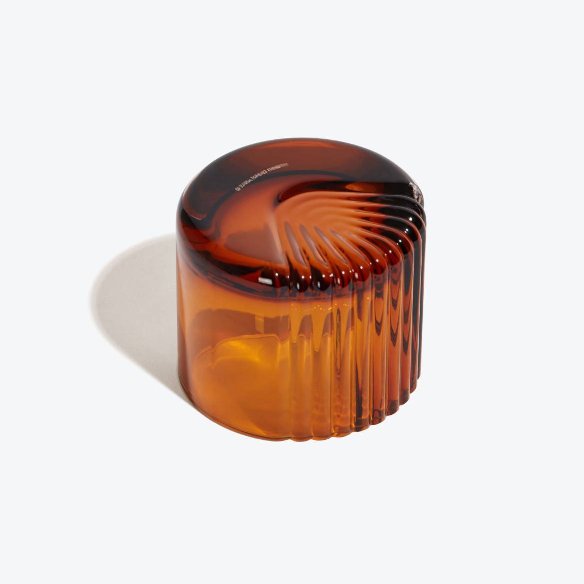 Zaha Hadid Design Pulse脉搏系列烛杯琥珀色D8H6 cm 3