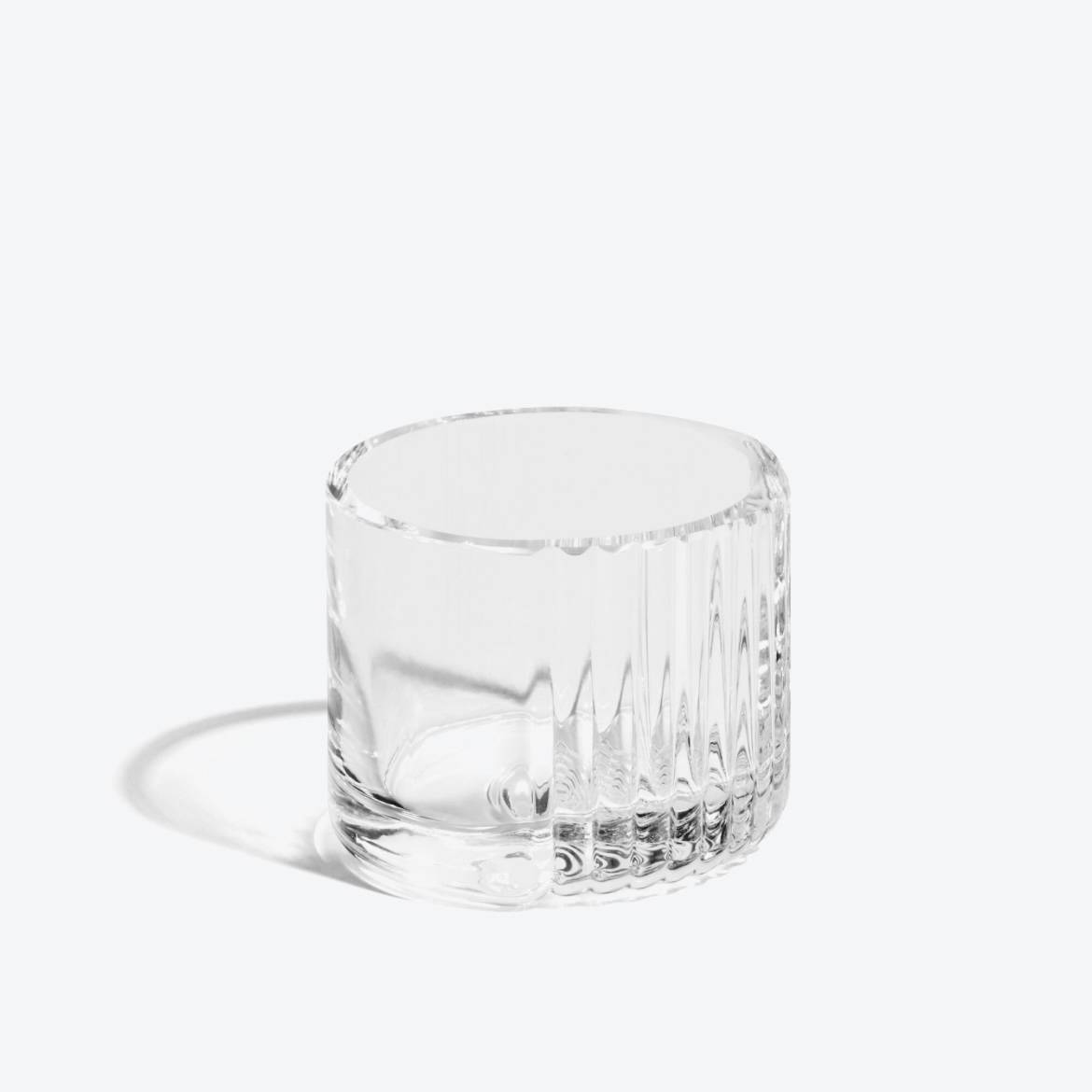 Zaha Hadid Design Pulse脉搏系列烛杯透明D8H6 cm