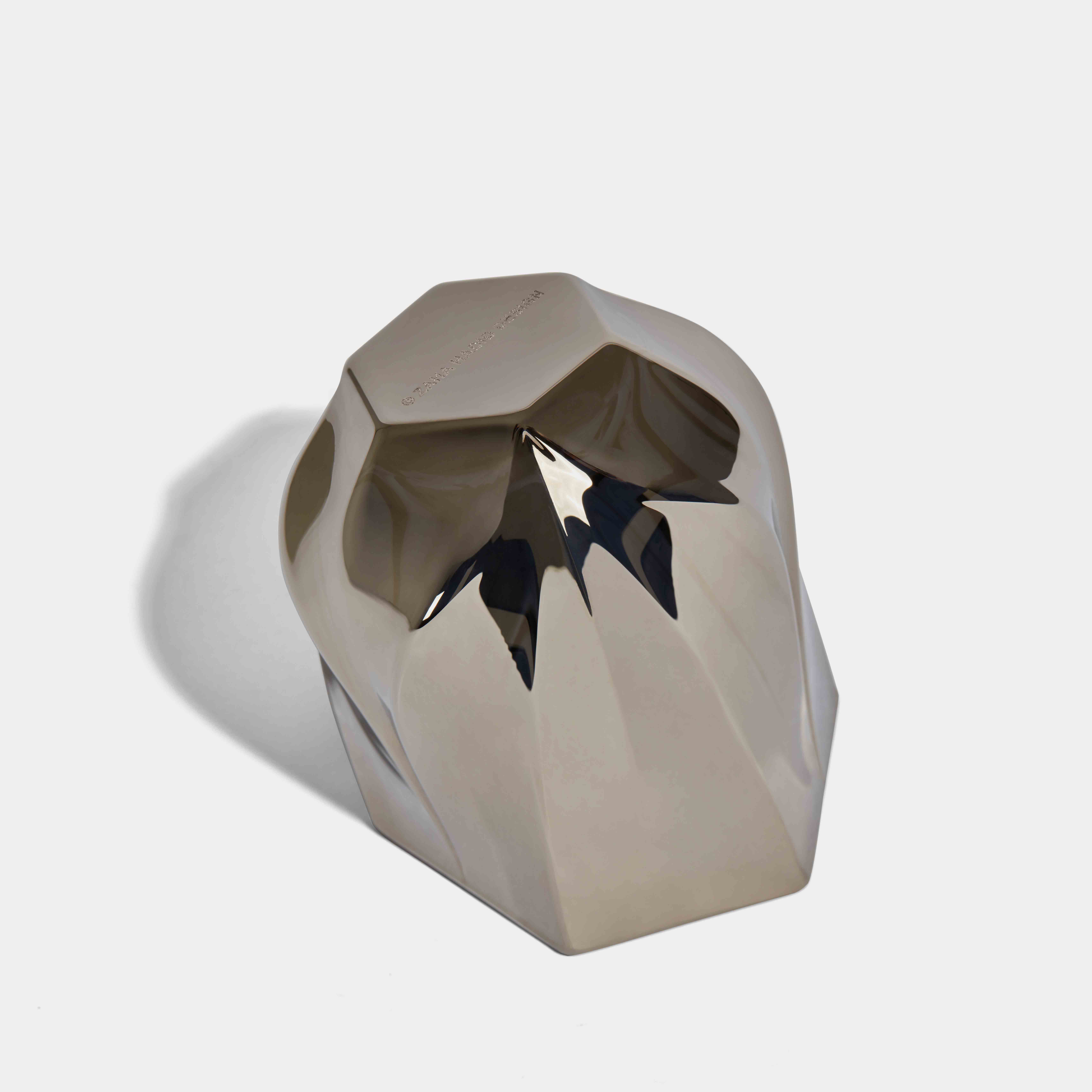 Zaha Hadid Design SHIMMER 闪耀系列水晶烛杯银色H10 2