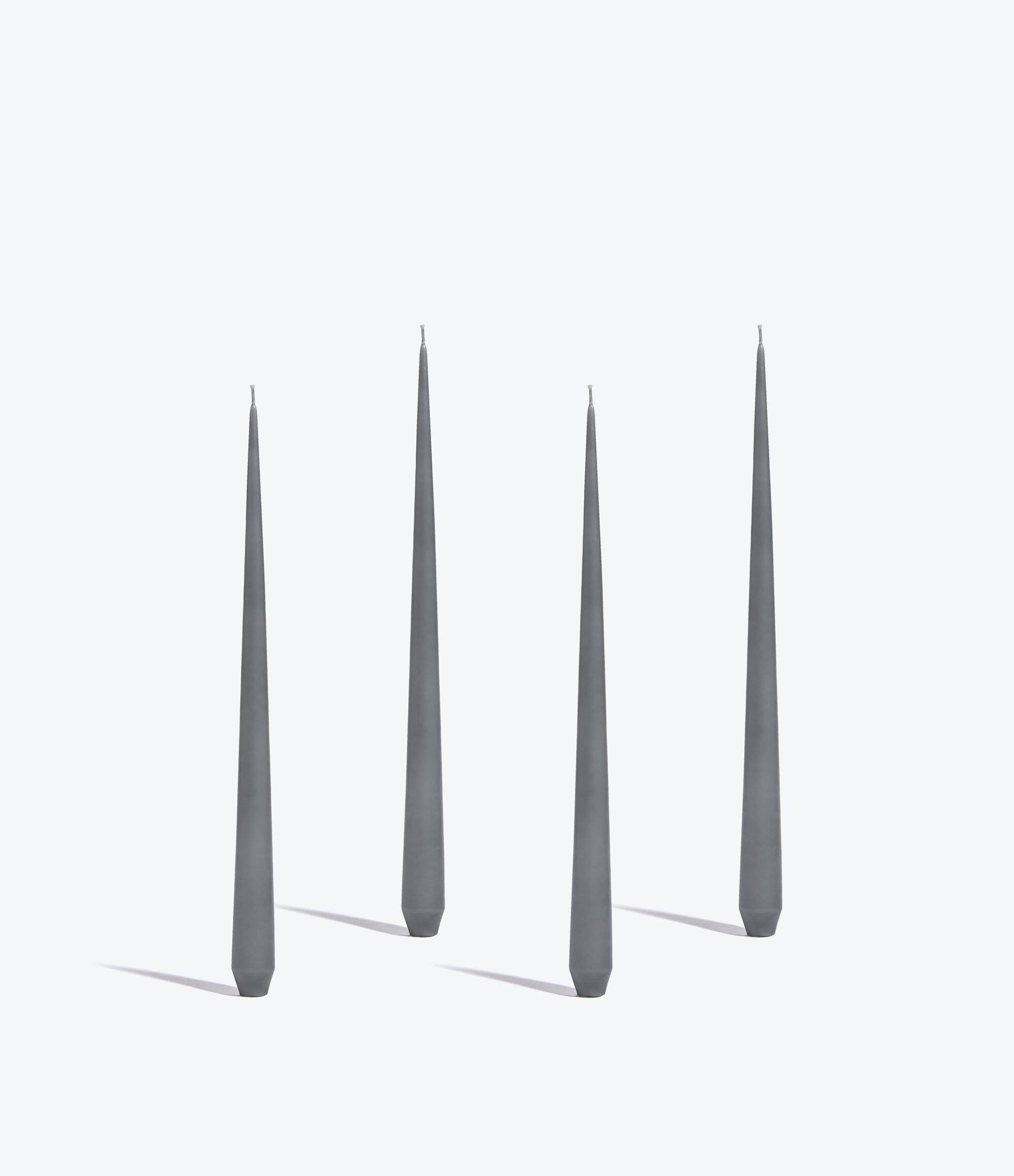Zaha  Hadid Design TAPERED TAPERED CANDLE - SET OF 4 - L 32 CM防滴蜡
