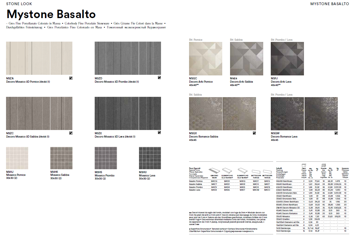 意大利Marazzi 马拉奇瓷砖代购石纹Mystone Basalto系列 4